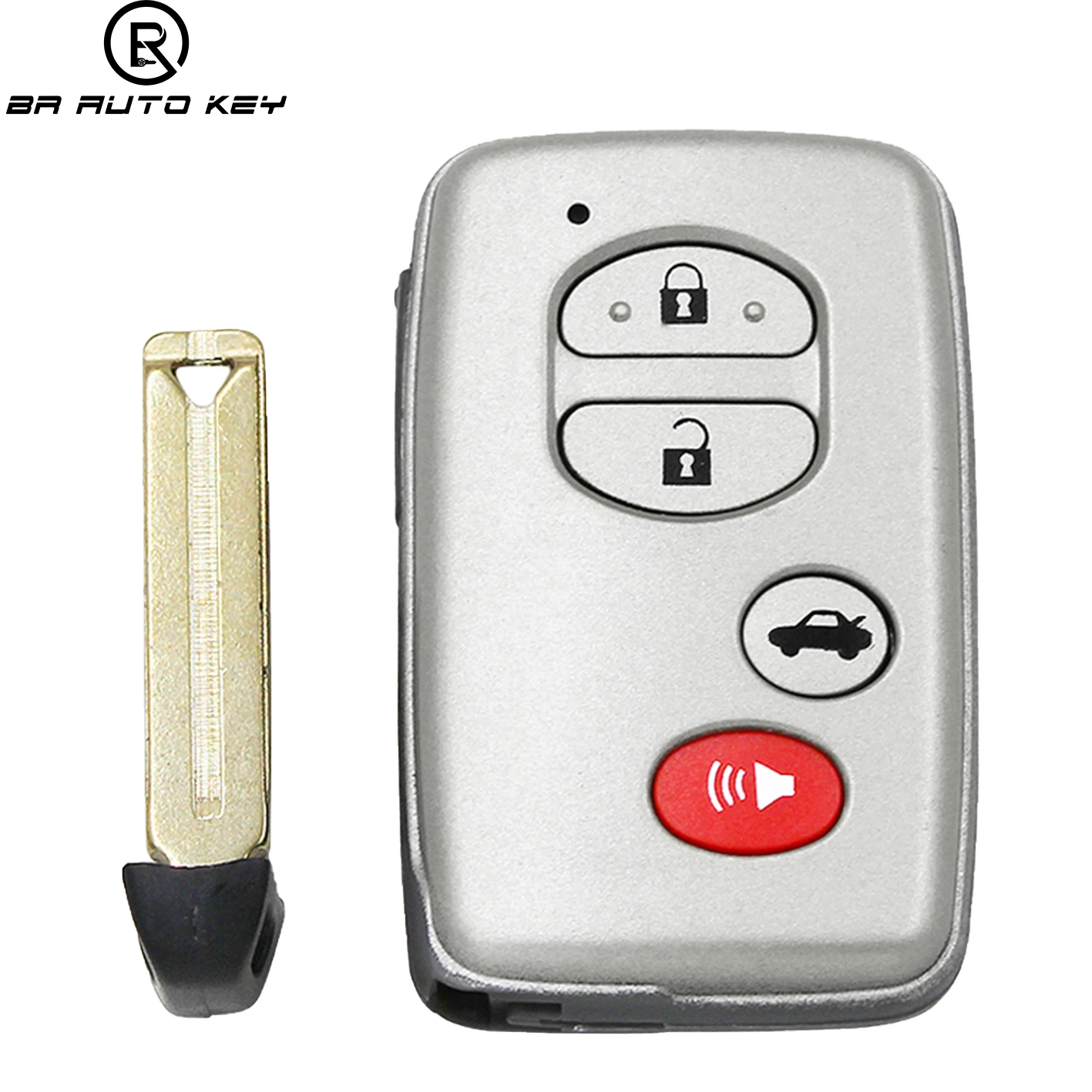 4 Buttons Smart Proximity Key Remote Key Fob For Toyota Camry Avalon 2006-2010 434Mhz P/N:89904-07061  FCC:HYQ14AAC 271451-0140