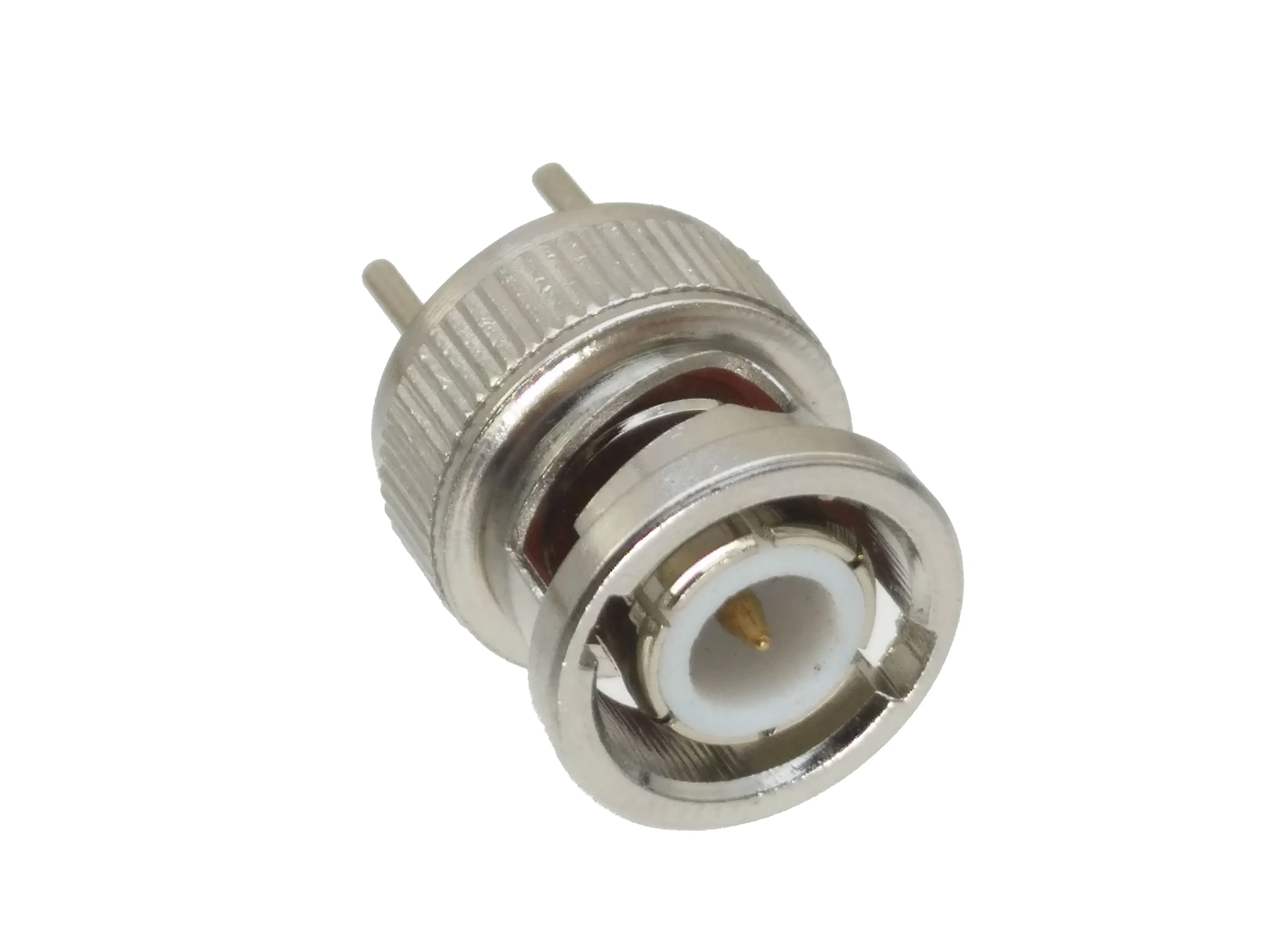 1Pcs BNC male plug center solder PCB mount RF coaxial connector Wire Terminals