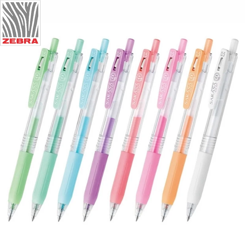 Japan Zebra SARASA Limited Milk Color Series Gel Ink Pen JJ15 Press The Water Pen 0.5 mm 1Pcs