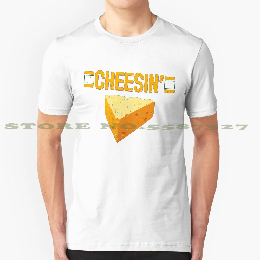 Cheesin' Cool Design Trendy T-Shirt Tee Packers Green Bay Green Gold Bay Pack Go Pack Go Packer Lambeau Field Lombardi