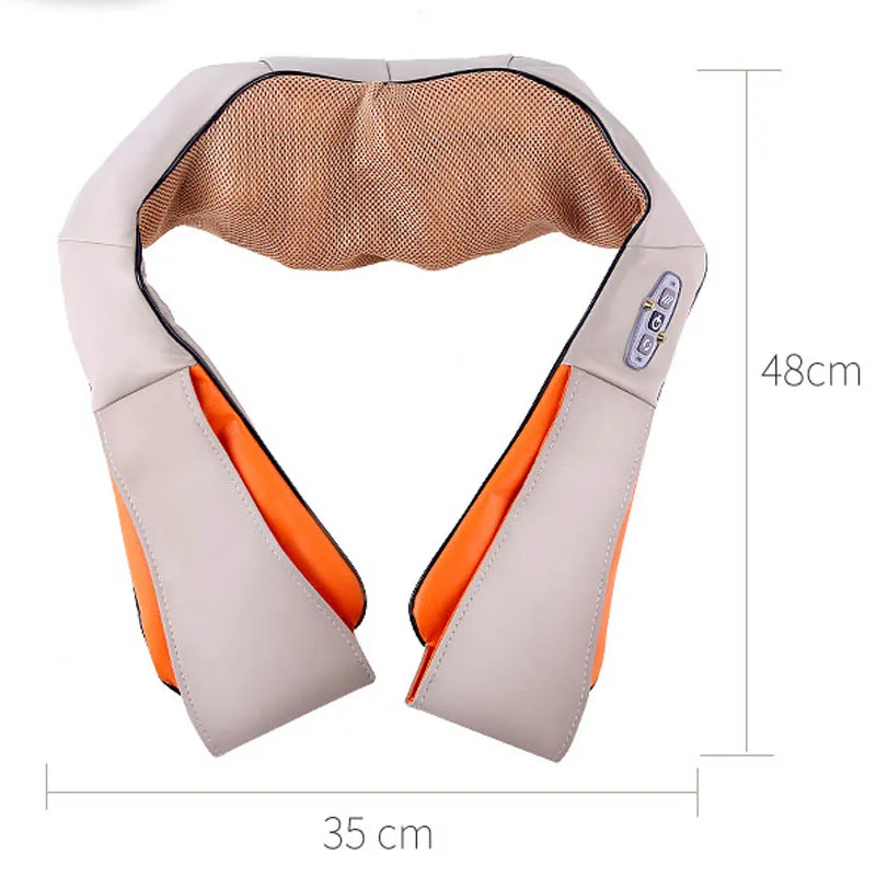 Massage Belt infrared kneading instrument U Shape celulitis Slimming Neck Shoulder Body Massager back vibrator electric Shiatsu