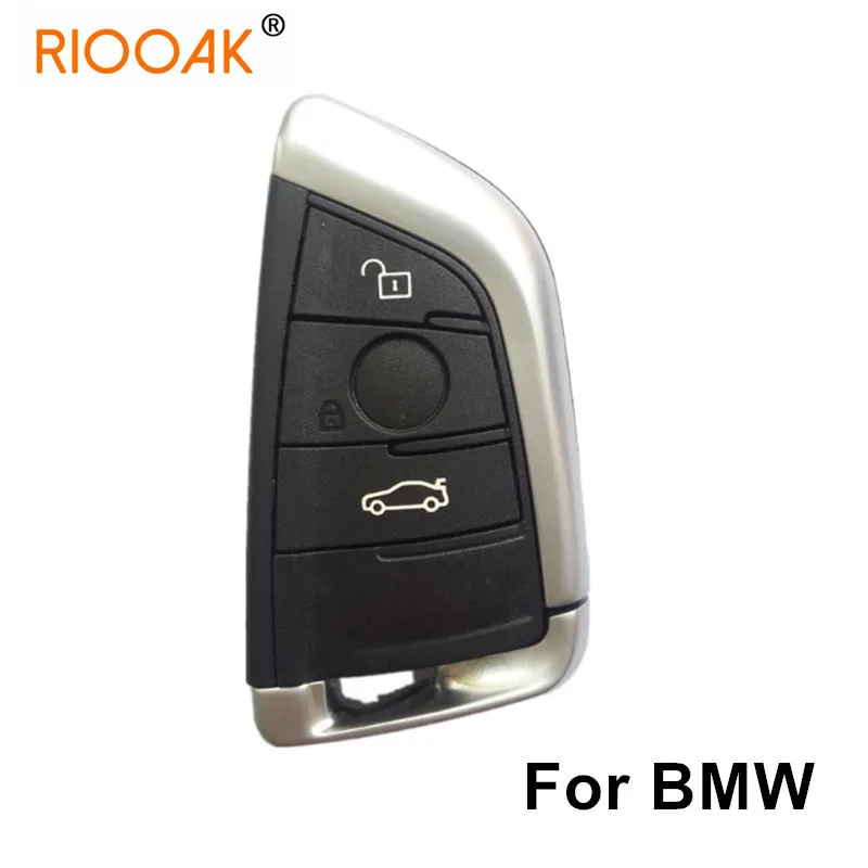 

For BMW 1 2 3 4 5 6 7 F Series X1 X5 X6 X5M X6M X1 X3 F Chassis CAS4+ FEM Key Shell 3 Buttons Smart Car Key Case Cover