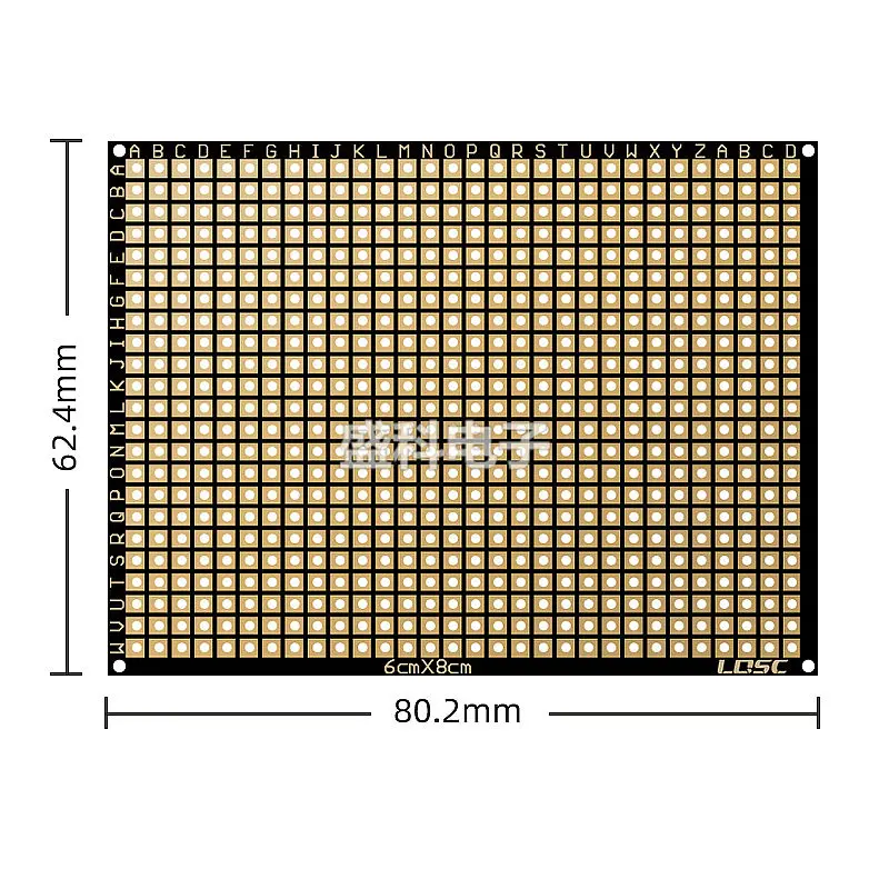 Soft Thin PCB Flexible Single Side FR4 ENIG Circuit Board SMD DIP PCB Peg Board 6*8CM 9*15CM 15*18CM 0.4MM Matrix Print Paper