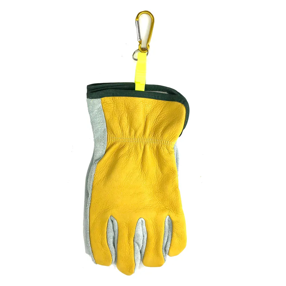 NMSafety Cow Leather Agriculture Construction Hunting Fishing Welding Men's Safety Work Gloves