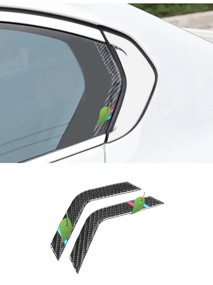 Car Rear Window Anti-collision Sticker Anti-scratch Strip For Rear Triangular Window For 2020 BMW 3 Series G20 G28 Car Exterior