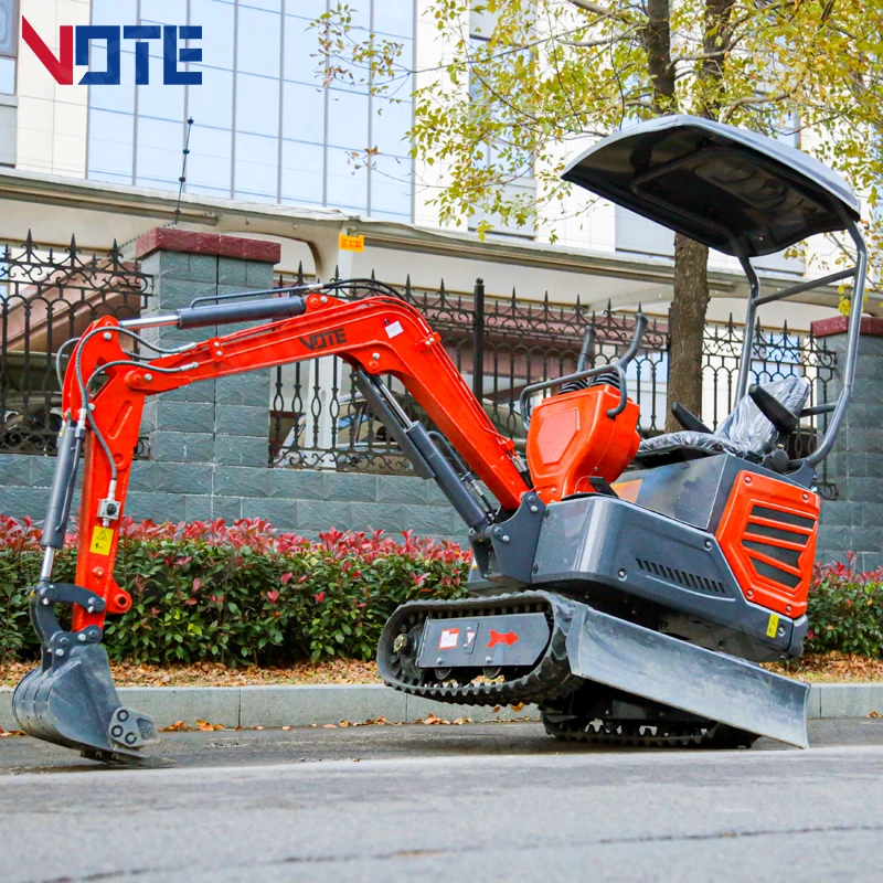 Hot Selling VTW-15 1 Ton 1.5 Tonmini Excavator Small Digger For Garden