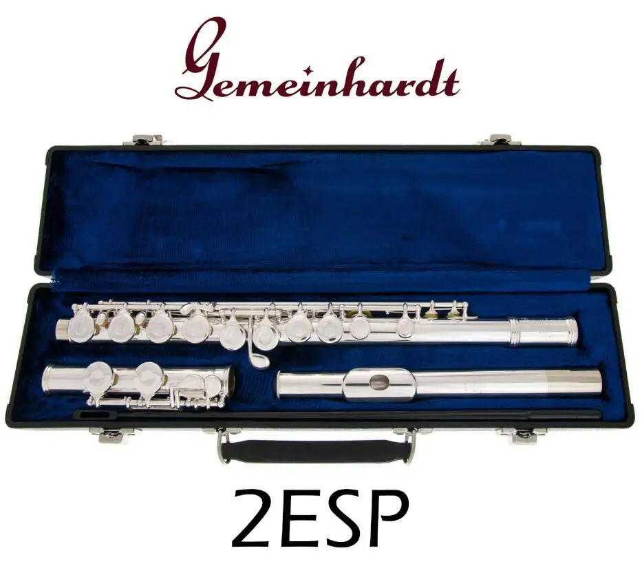 

Gemeinhardt 2ESP C Tune 16 holes Flute Copper-nickel Silver Plated Musical Instrument E Key Flauta with Case Accessories