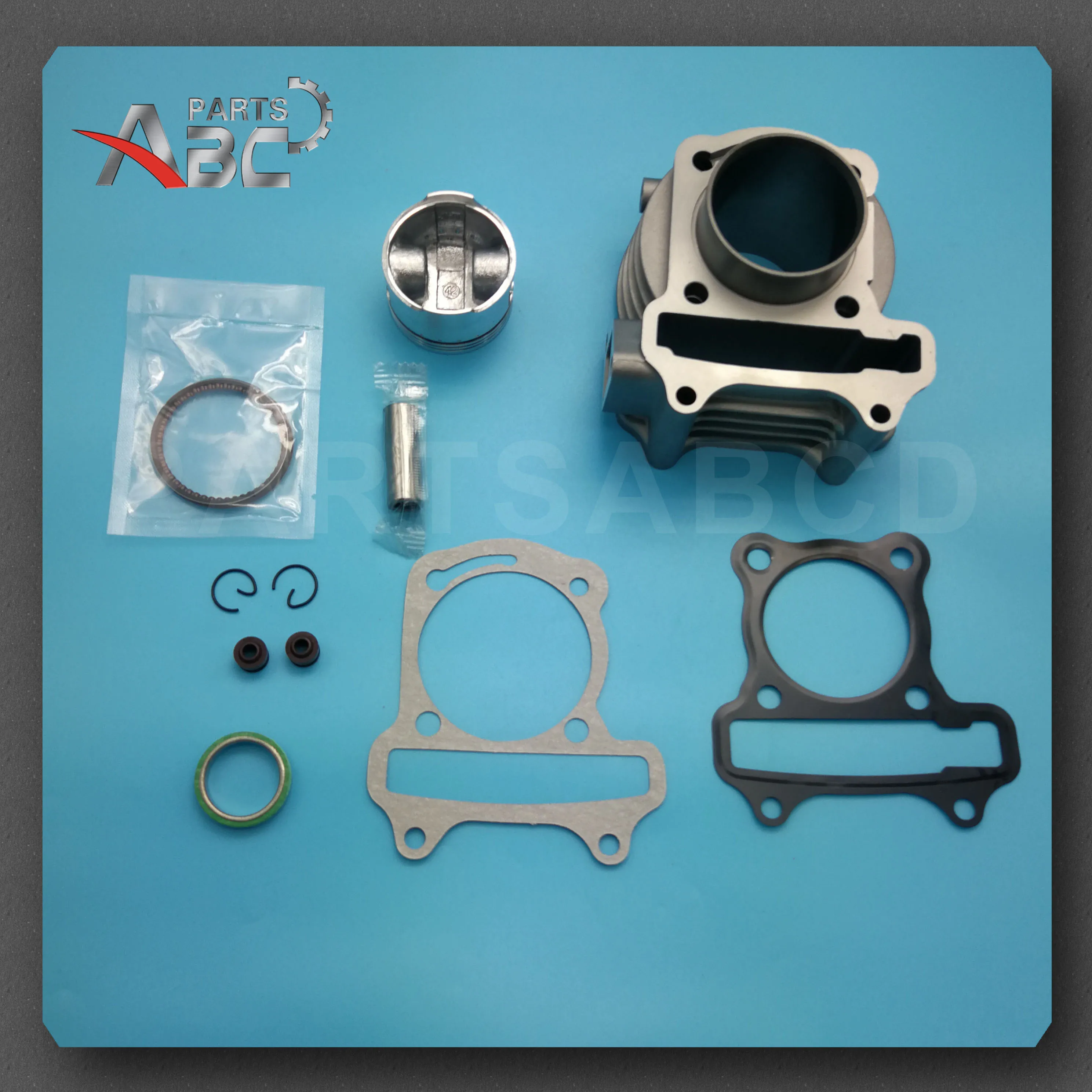 

QMB139 47mm BIG BORE CYLINDER ENGINE KIT For GY6 50cc, 60cc, 80cc SCOOTER