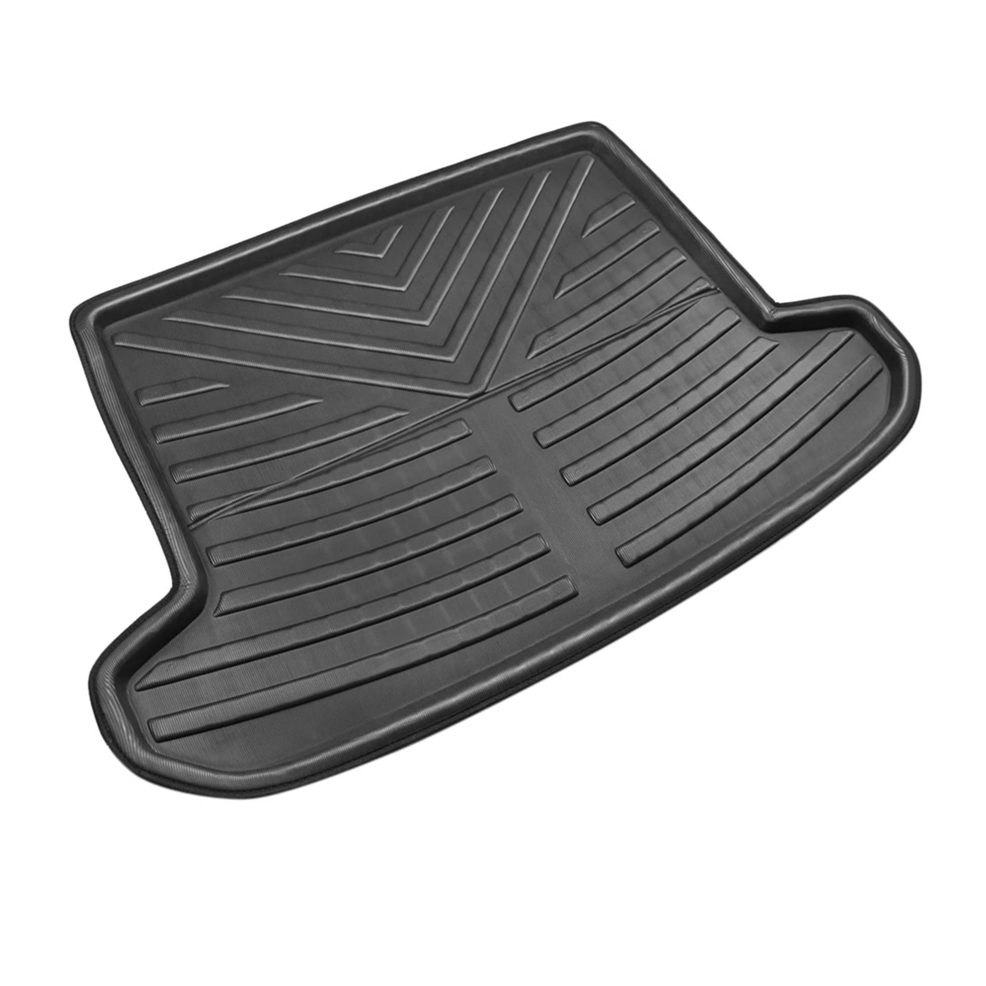 Uxcell For Kia Sportage Sportage R K3 Car Rear Trunk Boot Liner Waterproof Cargo Mat Floor Tray Carpet Protective