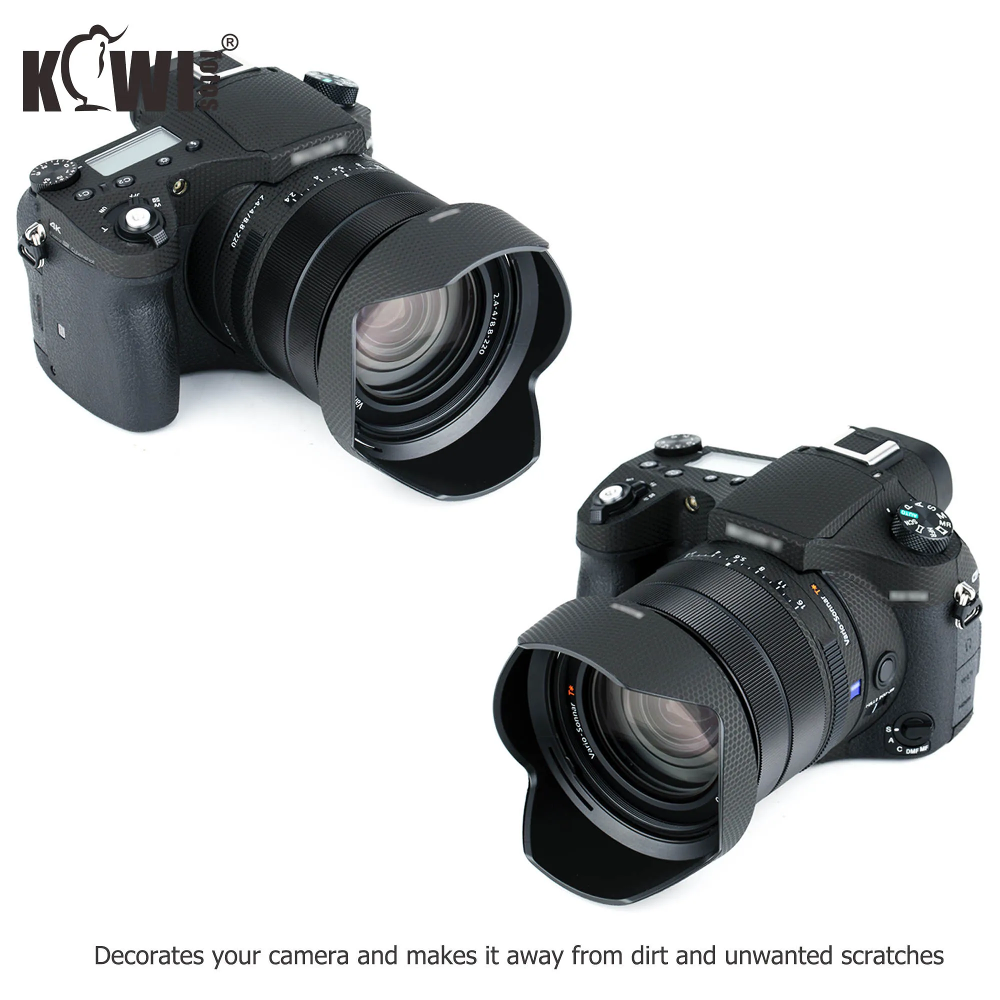 كيوي كاميرا الجسم ملصق جلد واقي مجموعة فيلم لسوني RX10 IV RX10 III المضادة للخدش فيلم كاميرا مصفوفة الأسود