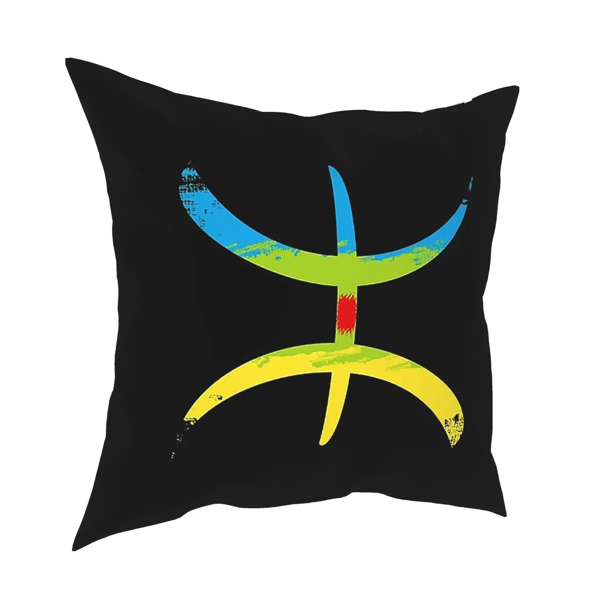 Berber Amazigh Flag YAZ Pillow Cover Home Decor Cushions Throw Pillow for Car Polyester Double-sided Printing Gift Idea