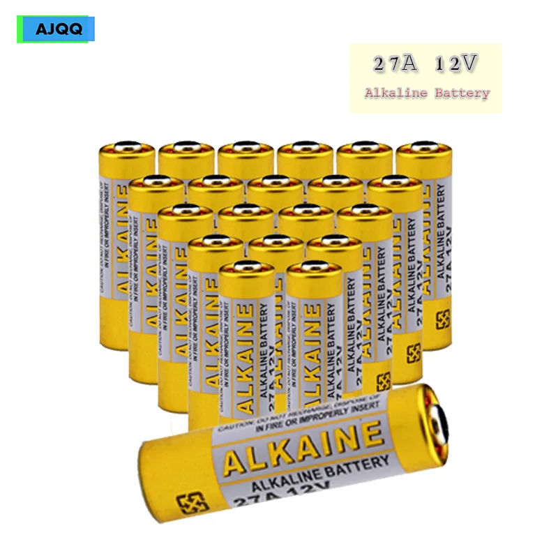 Wholesale Price 70PCS 27A 12V Alkaline Battery 27AE bateria 12v Large Capacity Battery For Toy Doorbell Calculator