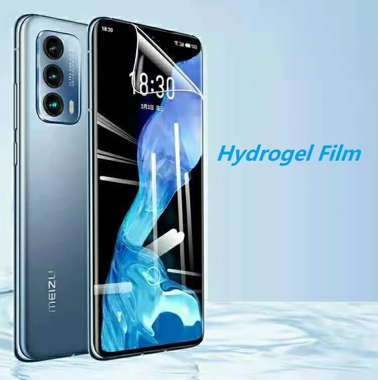 Protector Film For meizu 18 pro Screen Protector Film For meizu 18 Full Cover Hydrogel Film Not Tempered Glass