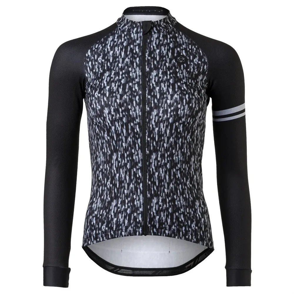 Polyester Design Quick-Dry Jersey Men  Top Mountain Cycling Jersey Long Sleeve Custom Sublimation 2021 New Riding Bike Hot Sale