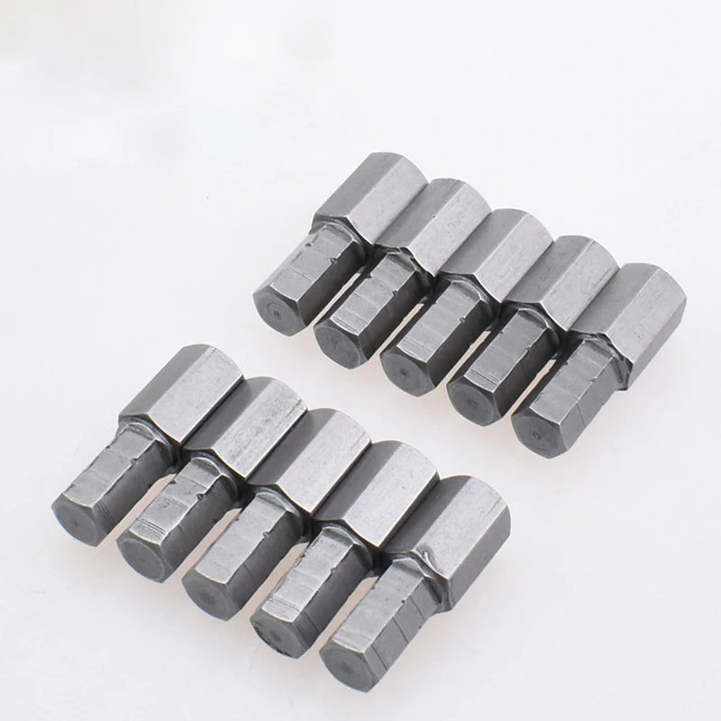 10pcs/lot Hexagon Screwdriver Bit Set 1/4\