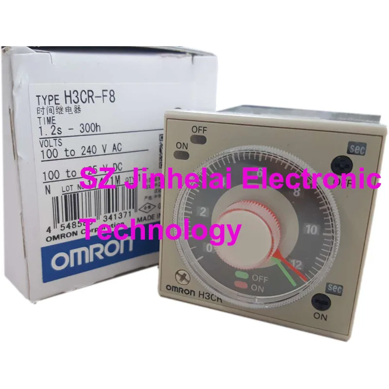 

New and Original H3CR-F8 OMRON TIME RELAY Solid state timer 100-240VAC 12-48VDC timer switch реле времени