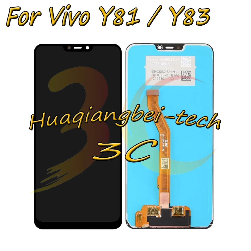 

6.2'' New For BBK Vivo Y81 / Y81S / Y83 Y83A Full LCD DIsplay + Touch Screen Digitizer Assembly With Frame 100% Tested