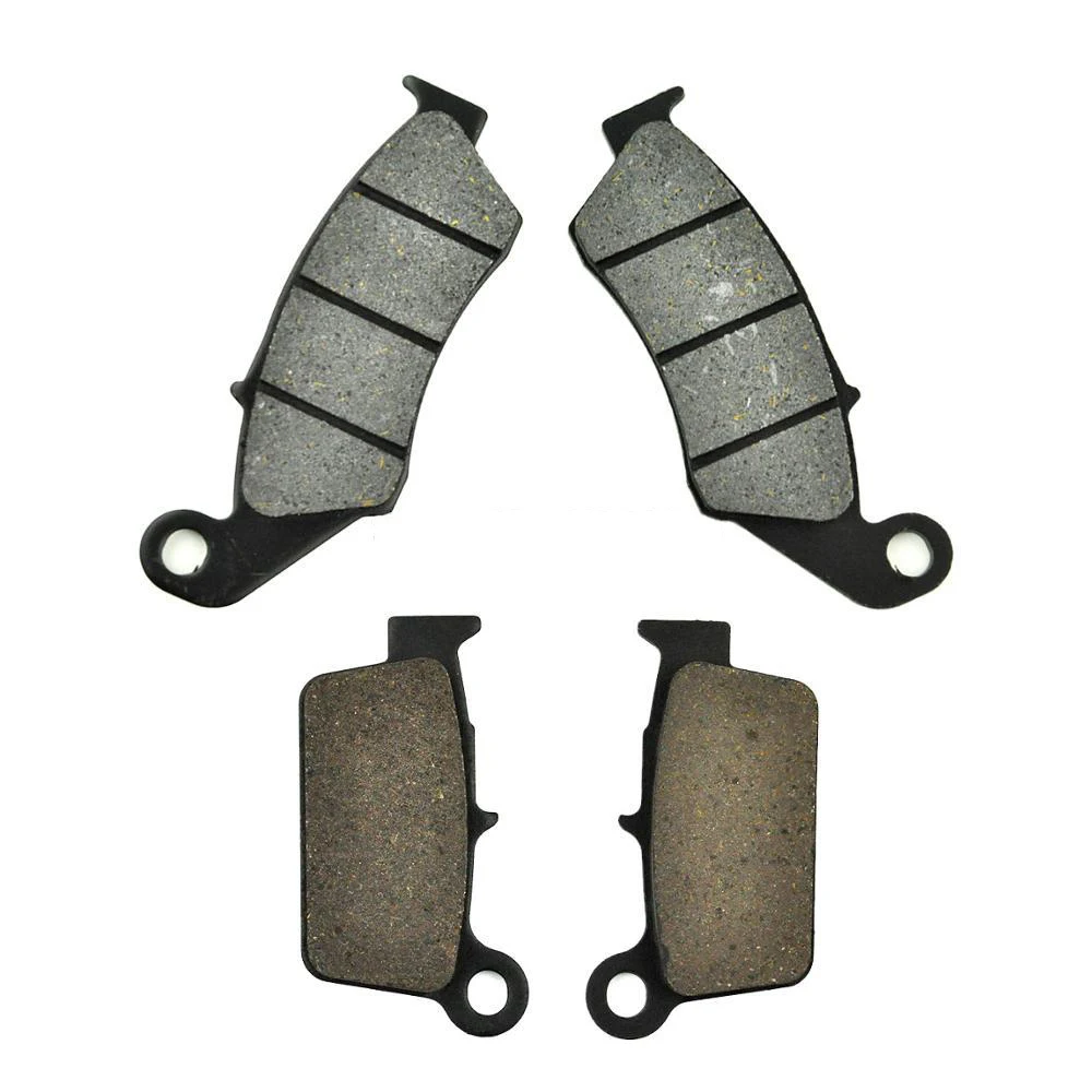 Motorcycle Front Rear Brake Pads Complete Set for Kawasaki KX250F KLX450R KX450F KXE450F Suzuki RM-Z250 RM-X450Z RM-Z450 RMZ450