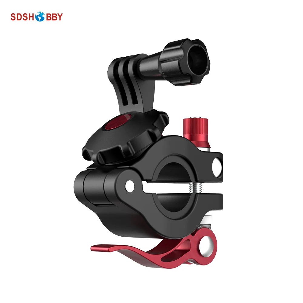 Sunnylife Sports Camera Bicycle Clamp Universal Adjustable Clips for Action 2/ GoPro 10/ Insta360 OneR/ Osmo Action/ Osmo Pocket