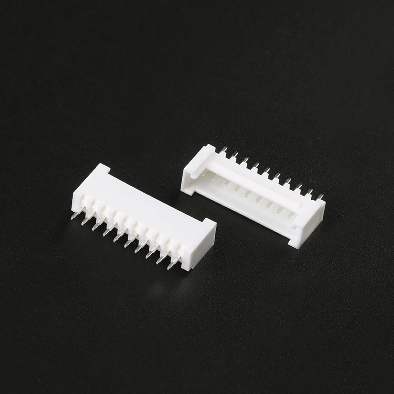 20PCS HY 2.0mm connector HY2.0 buckle straight pin socket 2P 3P 4P 5P 6P 7P 8Pin male pin header for PCB board