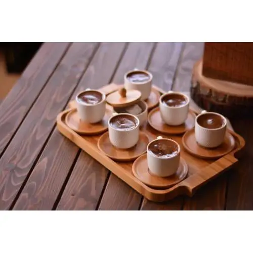 DOLBOVI BAMBUM B0559 MARLA 15 PIECE coffee FİNCAN KIT mug кружка coffee cup cup