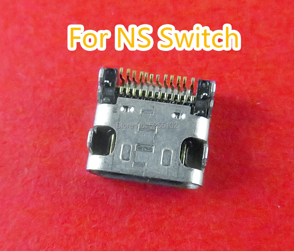 1pc For Nintend Switch Charging Port Power Connector TV Type-C Charger Socket Console Charging Port Socket