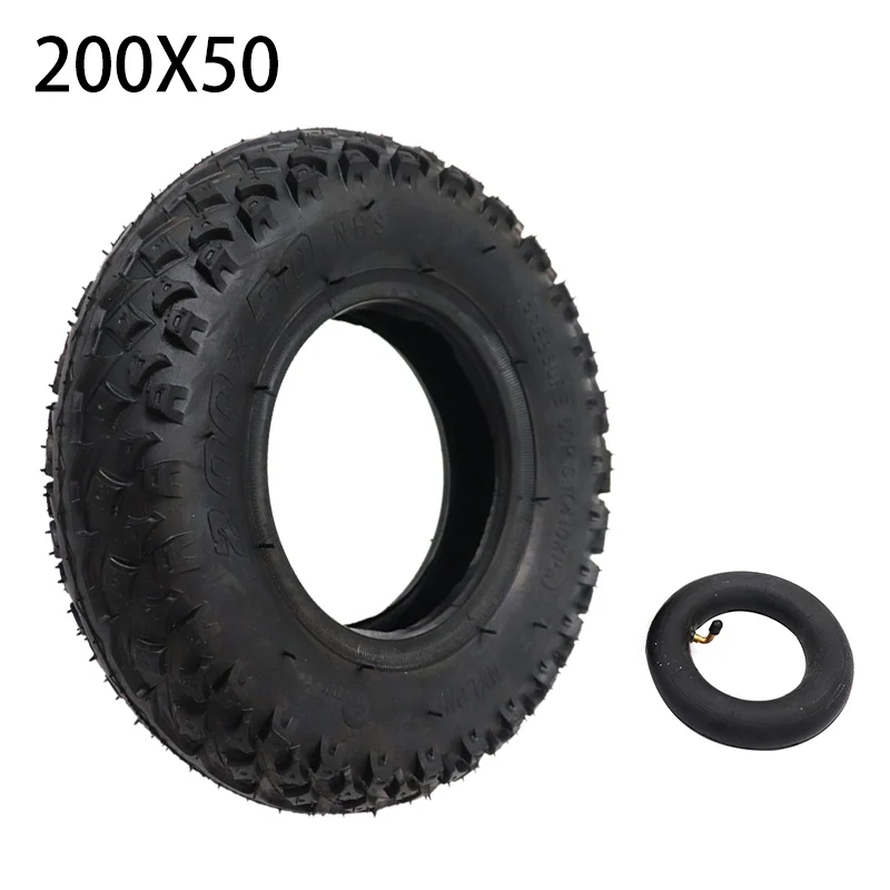 

200X50 Tyre for Electric Gas Scooter Wheelchair Wheel 8 Inch right angle tube 200x50 8x2