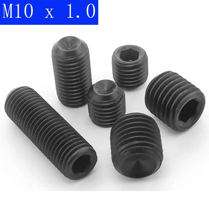 M10 x 1.0mm 고강도 컵포인트 세트스크류, 정밀 조임에 최적화된 실용적 선택