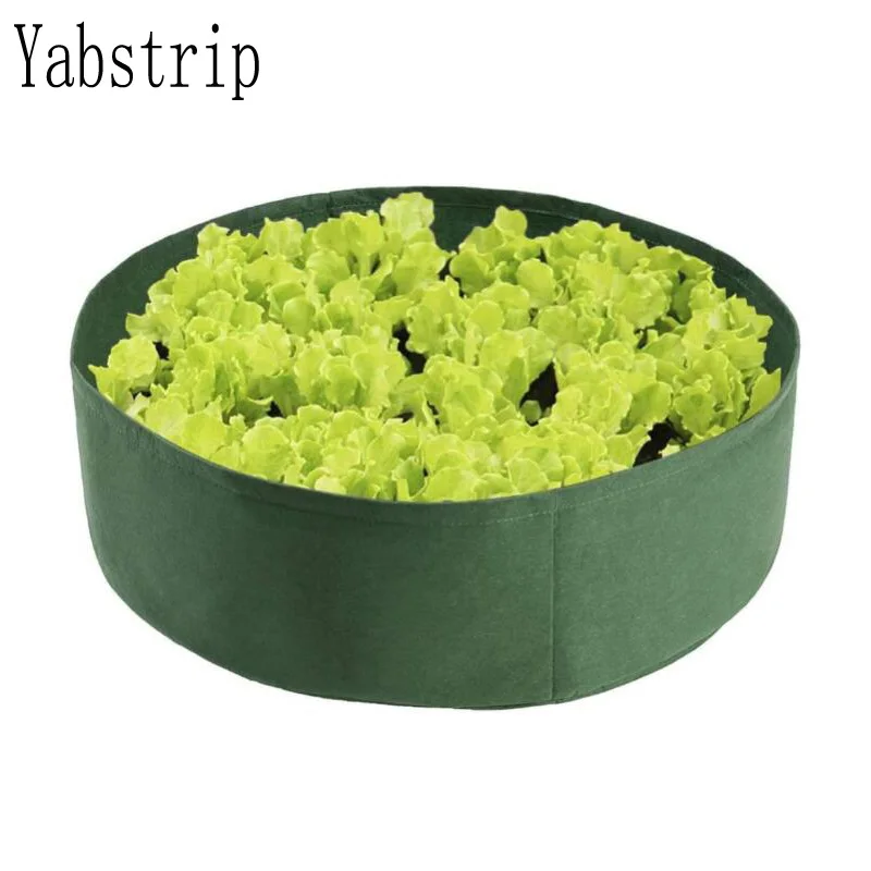 

NEW Garden Bed Round Planting Container Grow Bags Breathable Felt Fabric Planter Pot For jardin Vertical Plants Nursery Pot