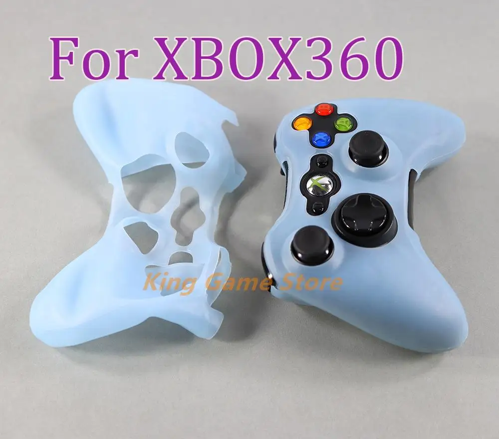 1pc/lot high quality brand new multi-color silcone case silicone skin case for xbox360 XBOX 360 controller