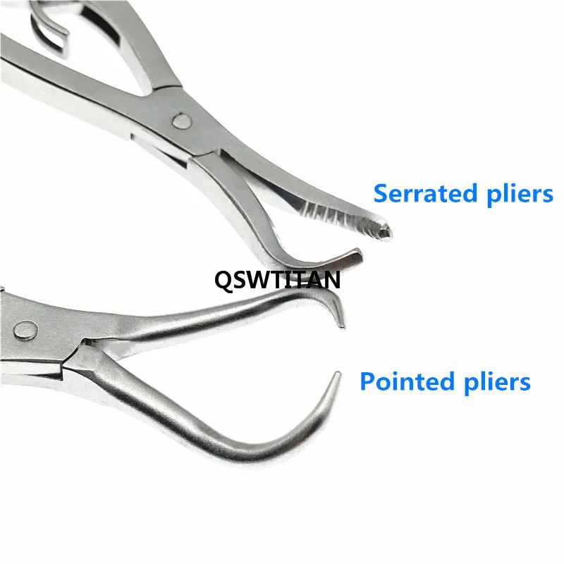 Orthopedic Self-locking fixed pliers stainless steel Bone holding forceps Training instruments Orthopedic instrument