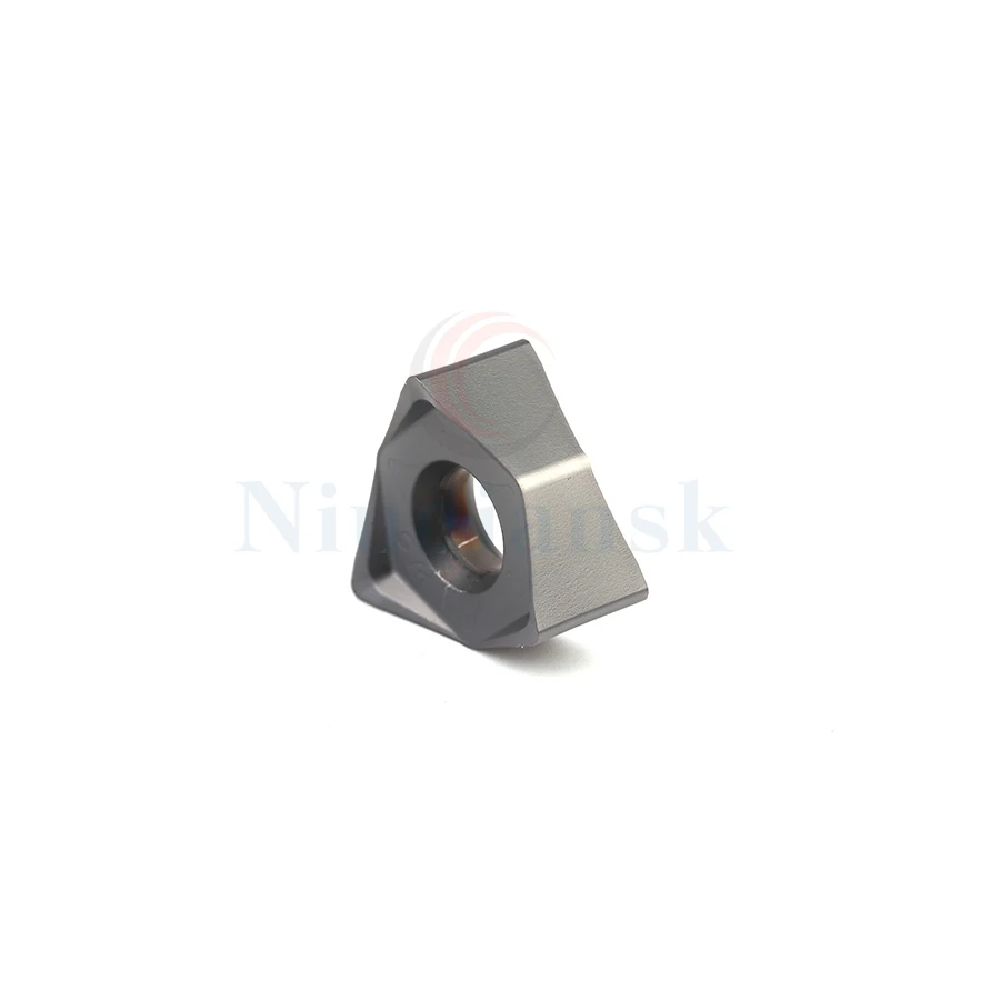 Outil de tournage pour tour CNC WNMU080608EN-GM LF6018, Inserts de fraisage, coupeur, insertion en carbure utilisé pour les pièces en acier inoxydable, 10 pièces