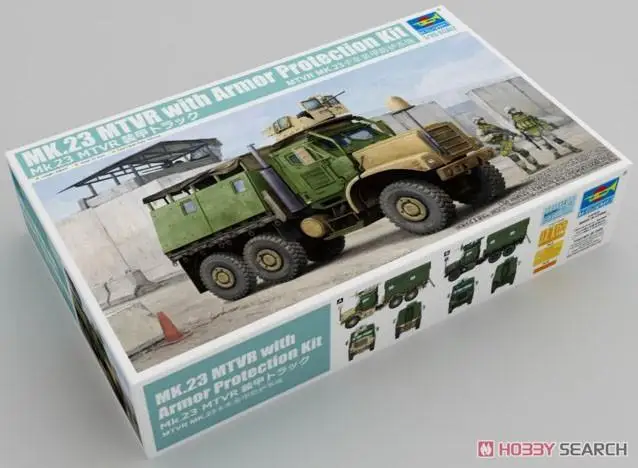 Trumpeter 01080 1/35 scale Mk23 MTVR Armored Truck Plastic model kit