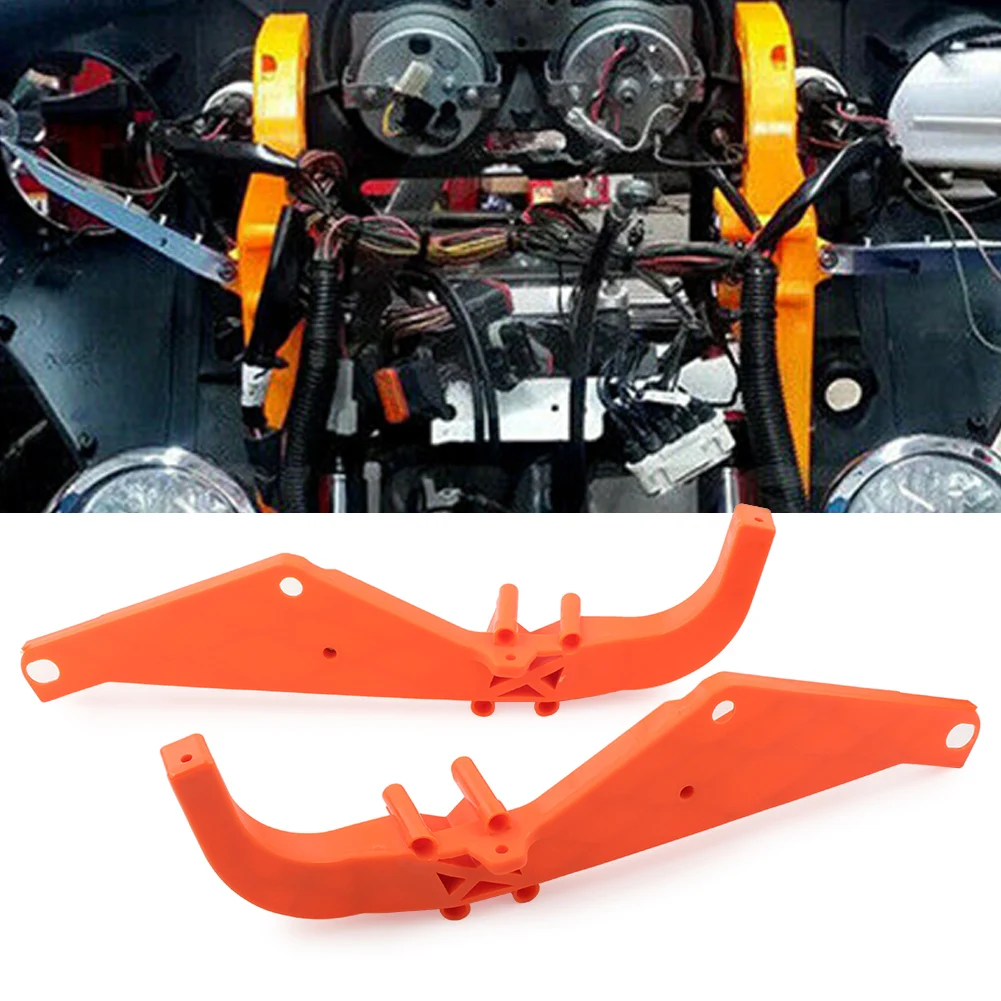 

Motorcycle Fairing Batwing Support Inner Brackets For Harley Davidson Touring Street Glide Electra Glide FLHX FLH/T 1996-2013