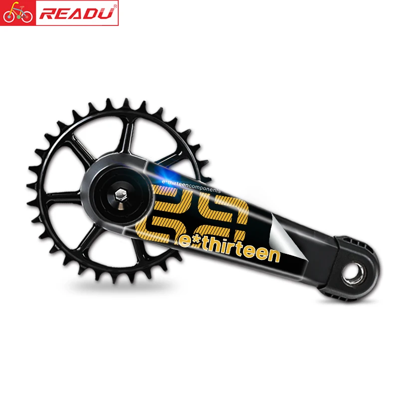 Mountain Bike e13 LG1R Crank Sticker AM DH MTB crank decal e.thirteen  bike stickers