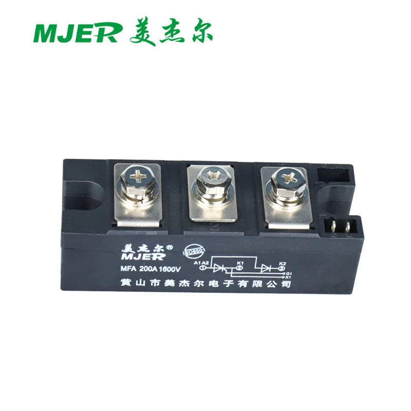 MFA200A Módulo tiristor monofásico meio controle MFA200A