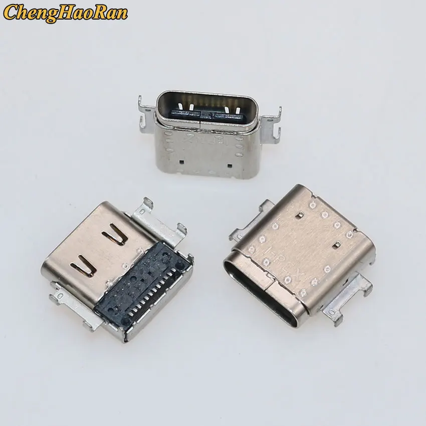 ChengHaoRan 1pcs For HP EliteBook folio G1 type-C USB C USB3.1 Charging Interface power interface tail socket connector