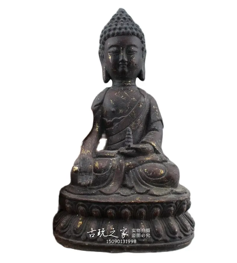 

MOEHOMES Archaic iron, iron Buddha,Sakyamuni Buddha crafts home decorations metal crafts