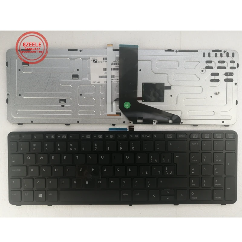 GZEELE NEW English laptop keyboard FOR HP For ZBOOK 15 G1 ZBOOK 15 G2 ZBOOK 17 G1 ZBOOK 17 G2