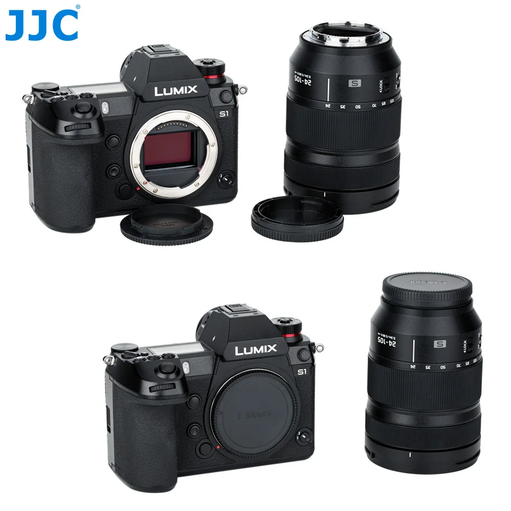 JJC camer Alapanyag kupak hátsó objektív kupak fedezze leica SL leica Klór panasonic lumix DC-S5M2 DC-S5 S9 S5 II S5 IIX S1 S1R S1H Szigma Flexibel programmierbar