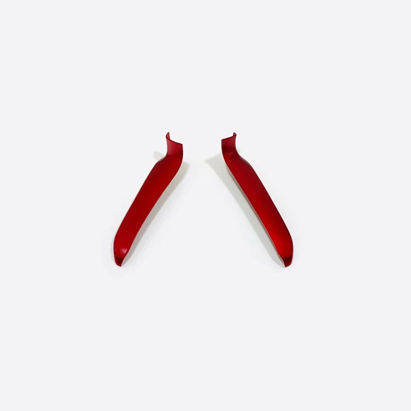 ABS Matte/Red For Honda CR-V CRV 2017 18 19 2020 Accessories Car gear shift knob side decoration strip Cover Trim Sticker