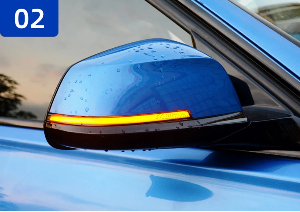 LED Dynamischer Blinker Seitenspiegel Sequenzielles Licht für BMW 1 2 3 4 Serie F20 F21 F22 F23 F30 F31 F32 F33 F34 X1 E84 I3 – Detail 2