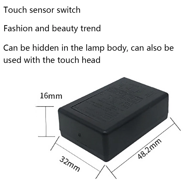 US/EU 0.3A/0.8A LD-600S interruttore ON/OFF Dimmer Touch a 3 vie integrato US EU 220V-240V 20W-150W