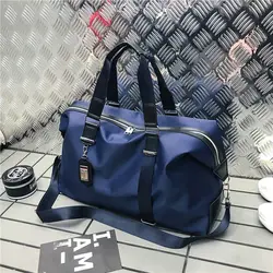 New Casual Male Multifunction Crossbody Bag Oxford Large Capacity Crossbody Bags Waterproof Travel Zipper Shoulder Bag Wholesale