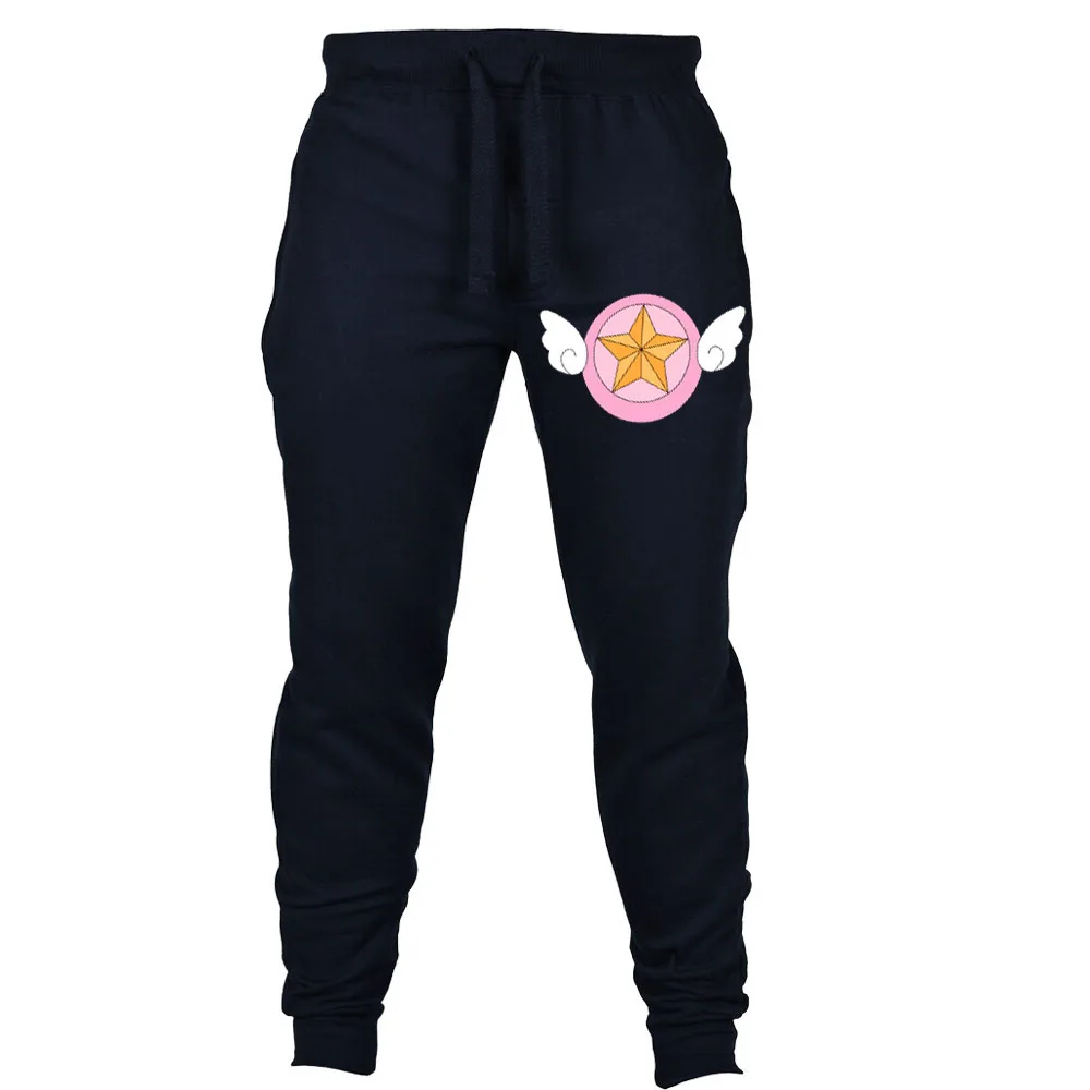 anime Cardcaptor Sakura pants Mens Winter Sweatpants Spring Male Casual pants cospaly cartoon pants Cotton Jogger Pants