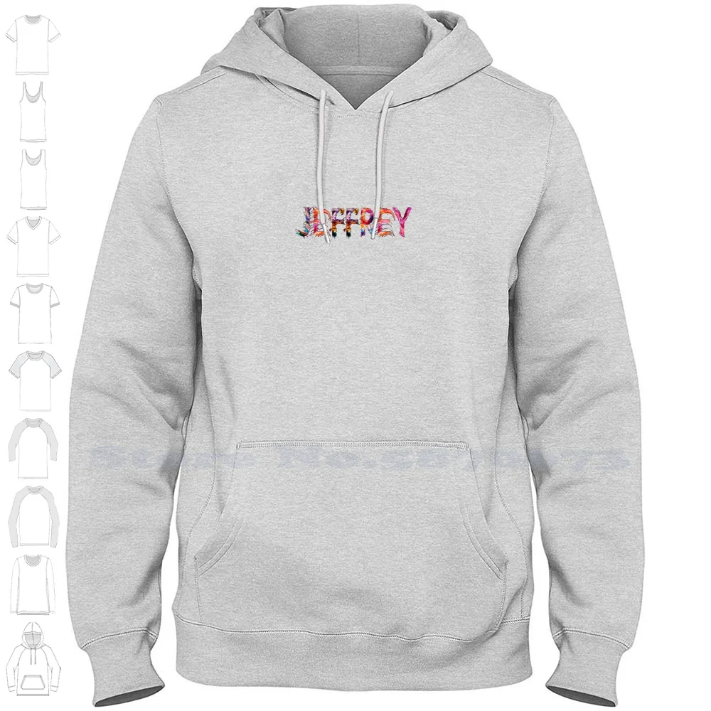 Prénom Jeffrey Long Sleeve Hoodie Sweatshirt Name First Name Jeffrey Prenom Prénom Naissance Bébé Enfant Nom Surnom Abstrait