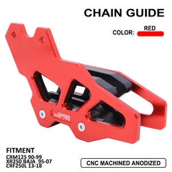 Motorbike CNC Chain Guide Guard Protector For HONDA CRM125 1990-1999 XR250 BAJA 1995-2007 CRF250L 2013-2018 CRF250RL RLA 17-20