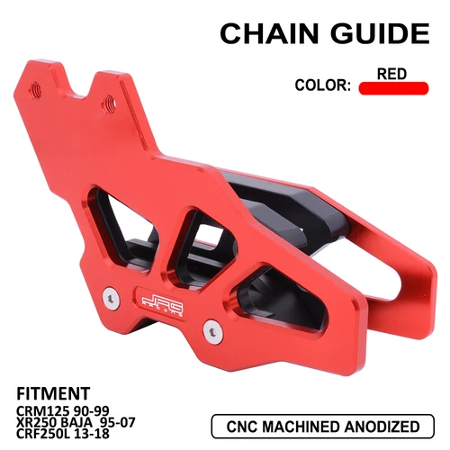 Motocyklowa osłona prowadnicy łańcucha CNC do HONDA CRM125 1990-1999 XR250 BAJA 1995-2007 CRF250L 2013-2018 CRF250RL RLA 17-20