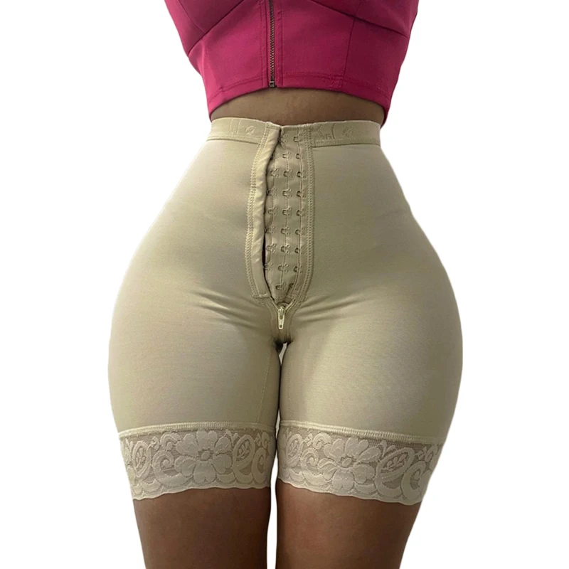 

Double High Compression Butt Lifter Fajas Colombianas Ventre Plat Waist Trainer Shorts Hourglass Body Shaper