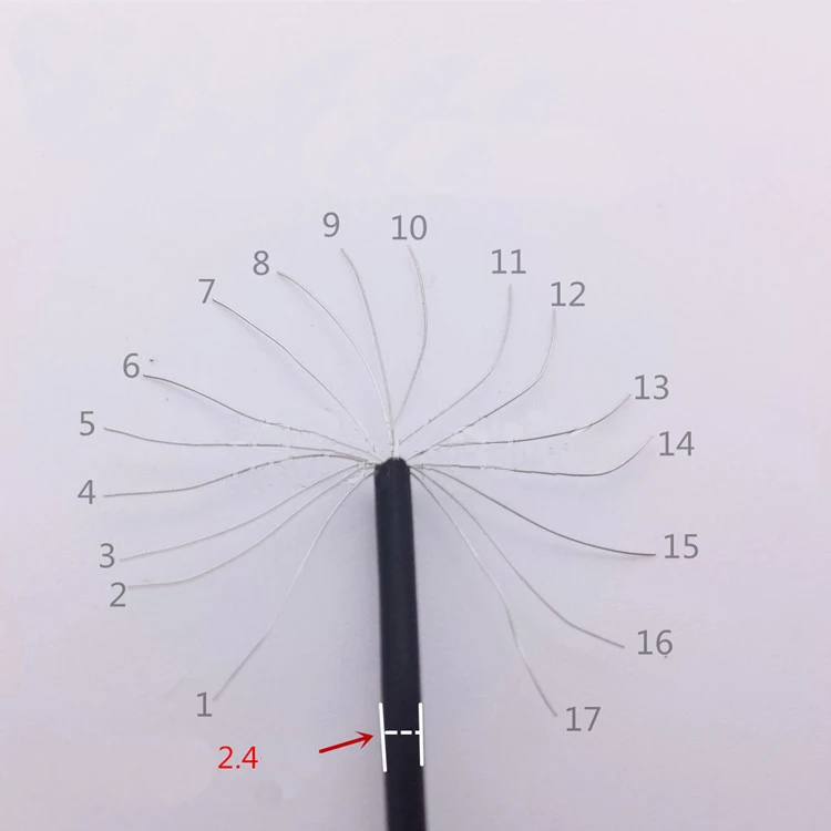 100pc 2.8 /4.8 /6.3 Crimp Terminal With Cable Female Spade Connector wire with Insulating Sleeves 1015 22AWG
